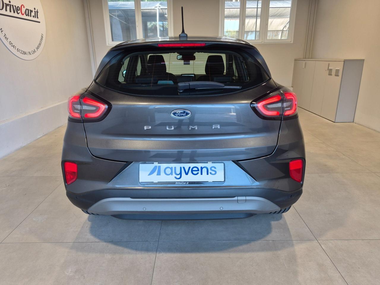 Ford Puma 1.0 ECOBOOST TITANIUM 125CV LED NAVI WIRELESS C.17 SEDILI SPORTIVI CLIMA AUTOMATICO SENSORI POSTERIORI
