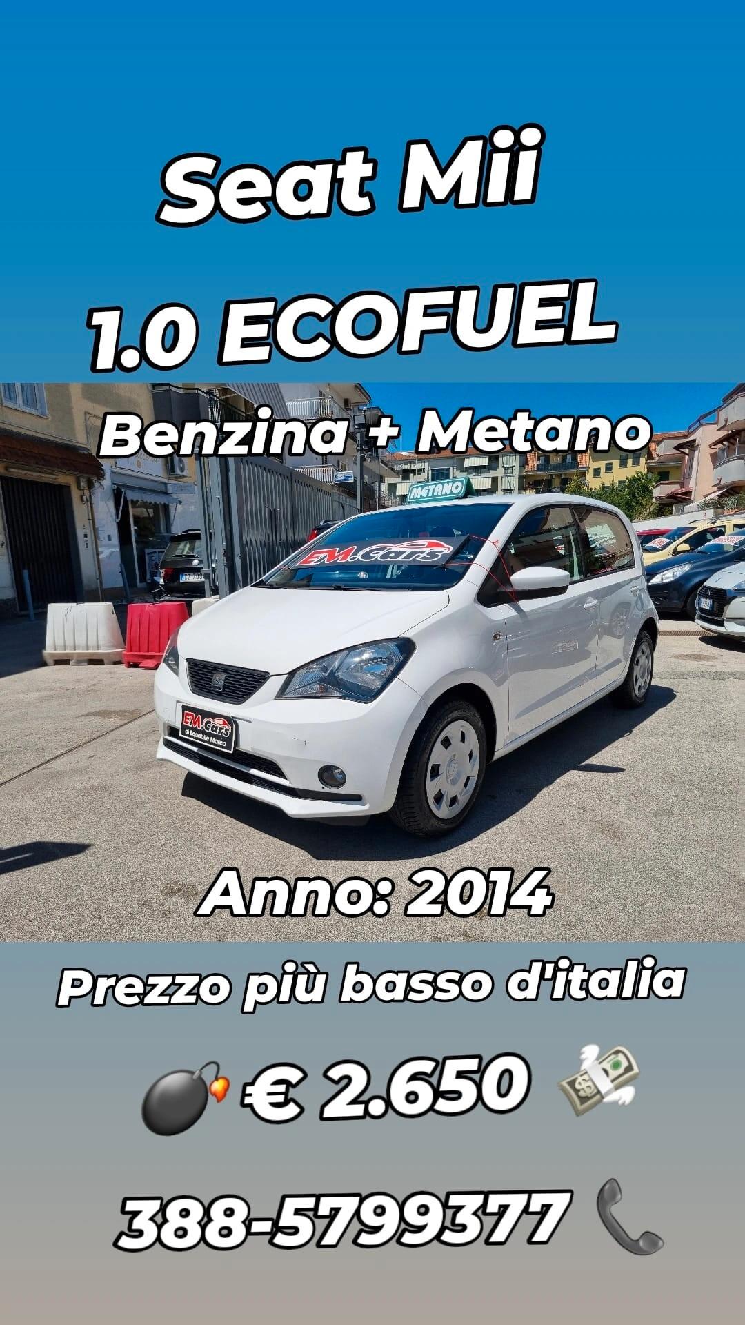 Seat Mii 1,0 Ecofuel 2014 A.FFARE