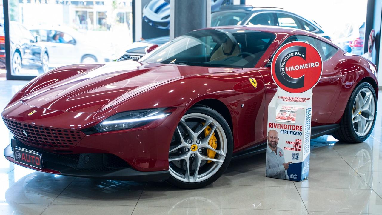 Ferrari Roma 3.9 F1 DCT 4.000 KM / IVA ESPOSTA UNICO PROPRIETARIO SERVICE FULL OPTIONAL