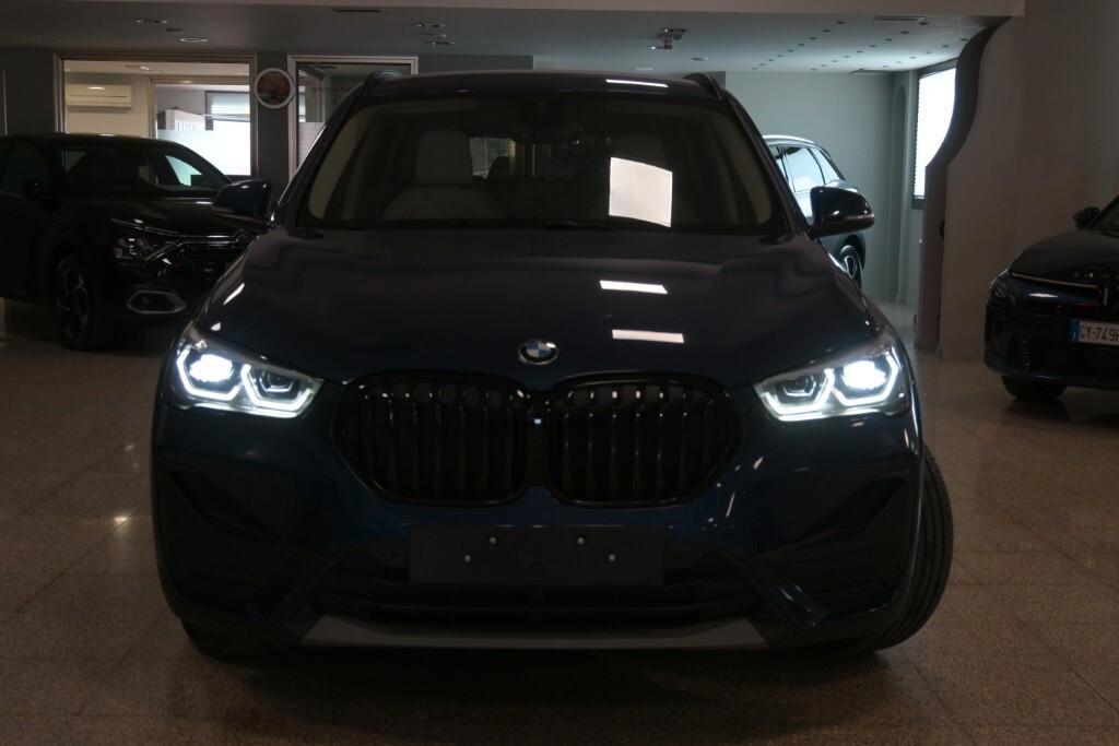 BMW X1 16D 115CV 6M. S-DRIVE BUSINESS ADVANTAGE ( FARI LED - CRUISE - NAVI - PELLE - PARK ASSISTANT - TELECAMERA POST. )