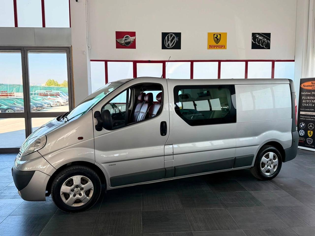 Opel Vivaro 2.9 115cv CDTI doppia cabina 6 Posti autocarro 2014