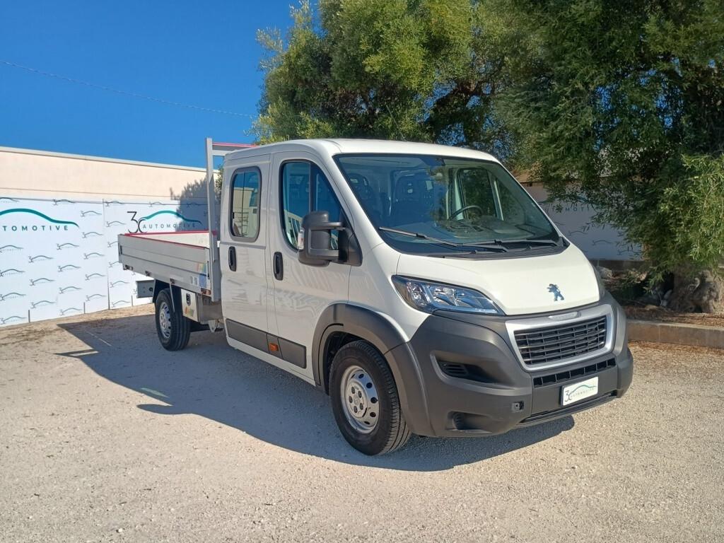 Peugeot Boxer 35q L4 2.2 BHDi 165cv Doppia cabina cassone fisso