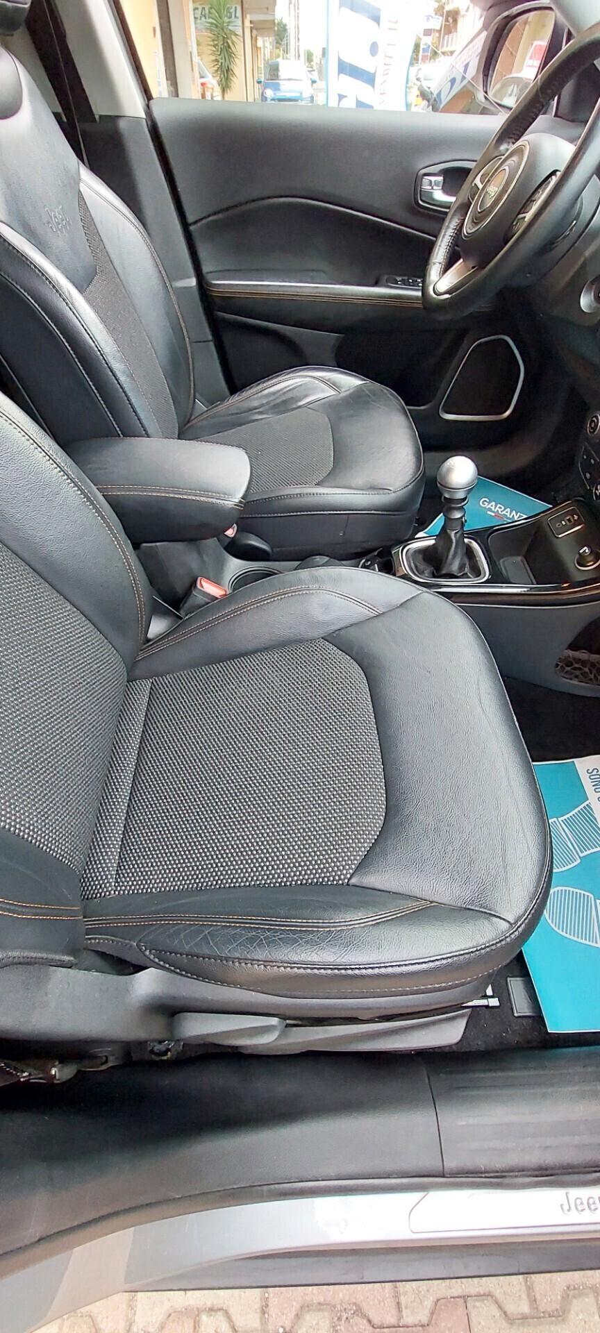 JEEP COMPASS 2WD 1,6 DIESEL 120 CV LIMITED PELLE NAVI TELEFONO LEGA STRAFULL IMPECCABILE