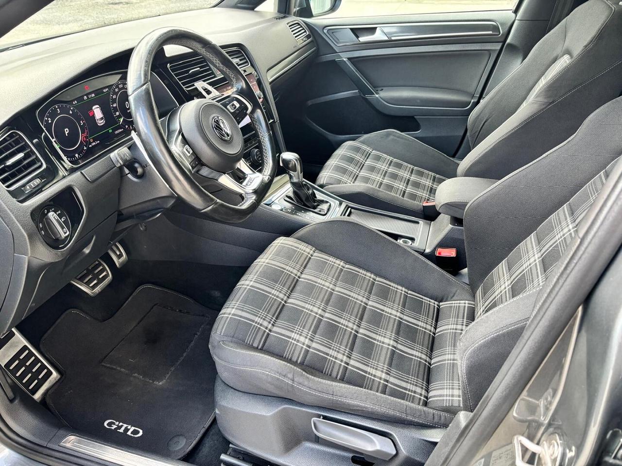 Vw Golf 7.5 GTD 2.0 tdi 184 cv Dsg