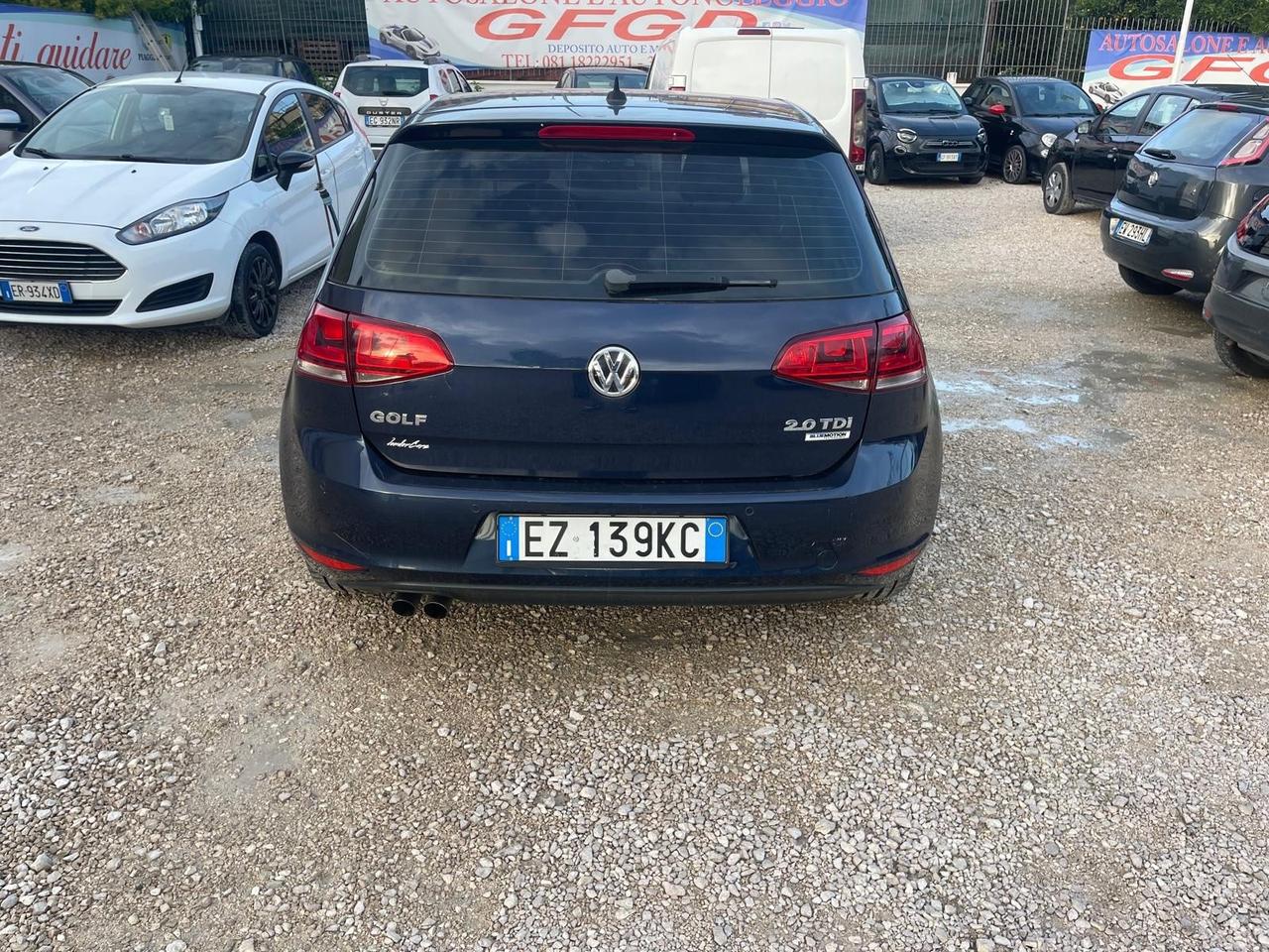 Volkswagen Golf 2.0 TDI 5p. 4MOTION Executive 4 Free BlueMotion Tech.