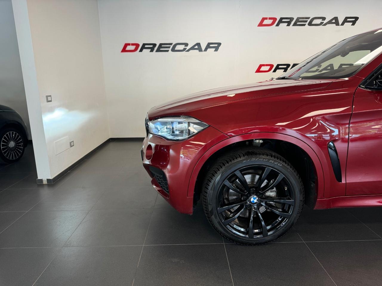 Bmw X6 xDrive30d 258CV Msport FLAMENCO RED INTERNI INDIVIDAUL TAGLIANDI