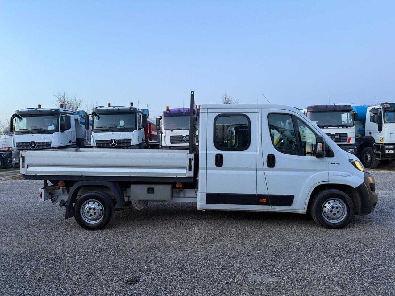 Fiat Ducato 2.3 DOKA 7 posti cassone fisso Euro6D