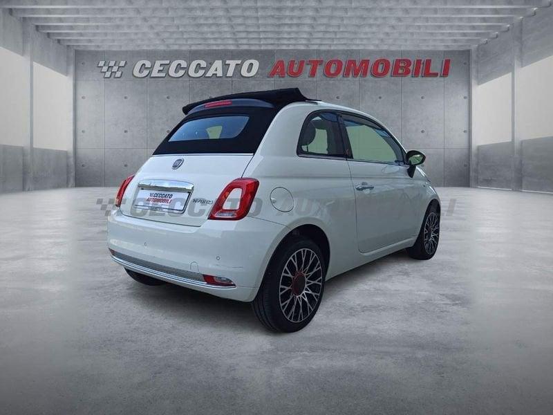 FIAT 500C 500C 1.0 hybrid (Red) 70cv
