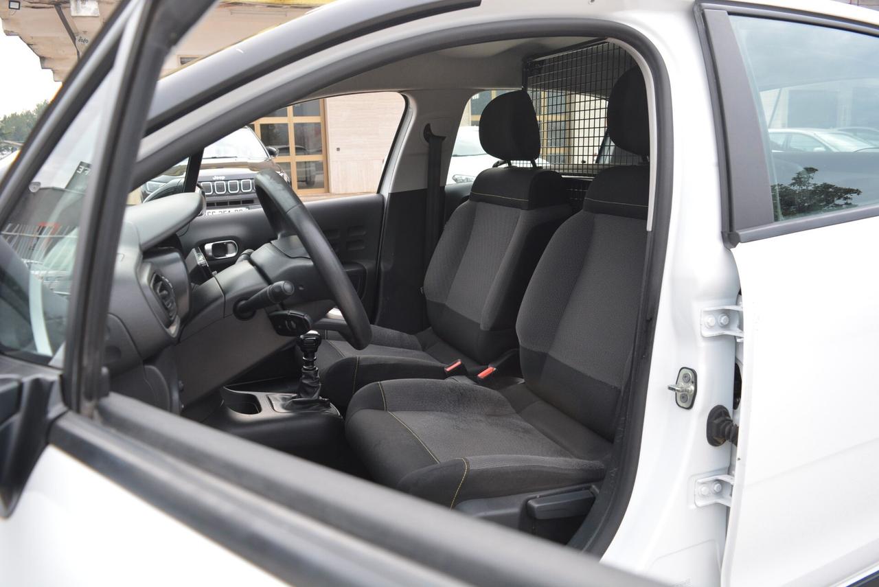 Citroen C3 BlueHDi 100 ss Van 2 posti autocarro