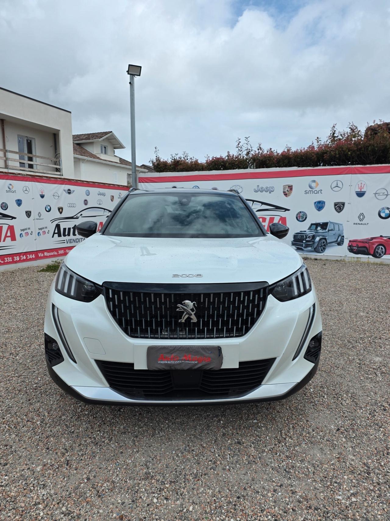 Peugeot 2008 motore elettrico 136 CV GT Line