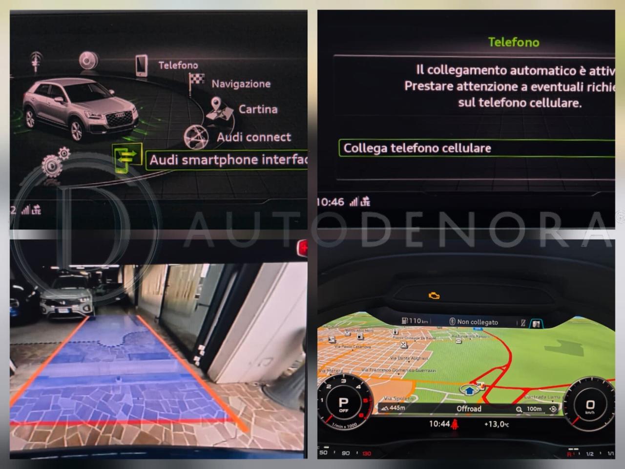 Audi Q2 2.0 TDI 190 CV quattro S tronic Sport#S-LINE#lLED#NAVI#VIRTUAL#TETTO#PELLE#CAM#AMBIENT LIGHT