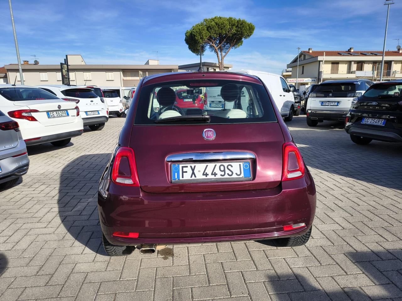 Fiat 500 1.2 BENZINA-Lounge OK NEOPATENTATI