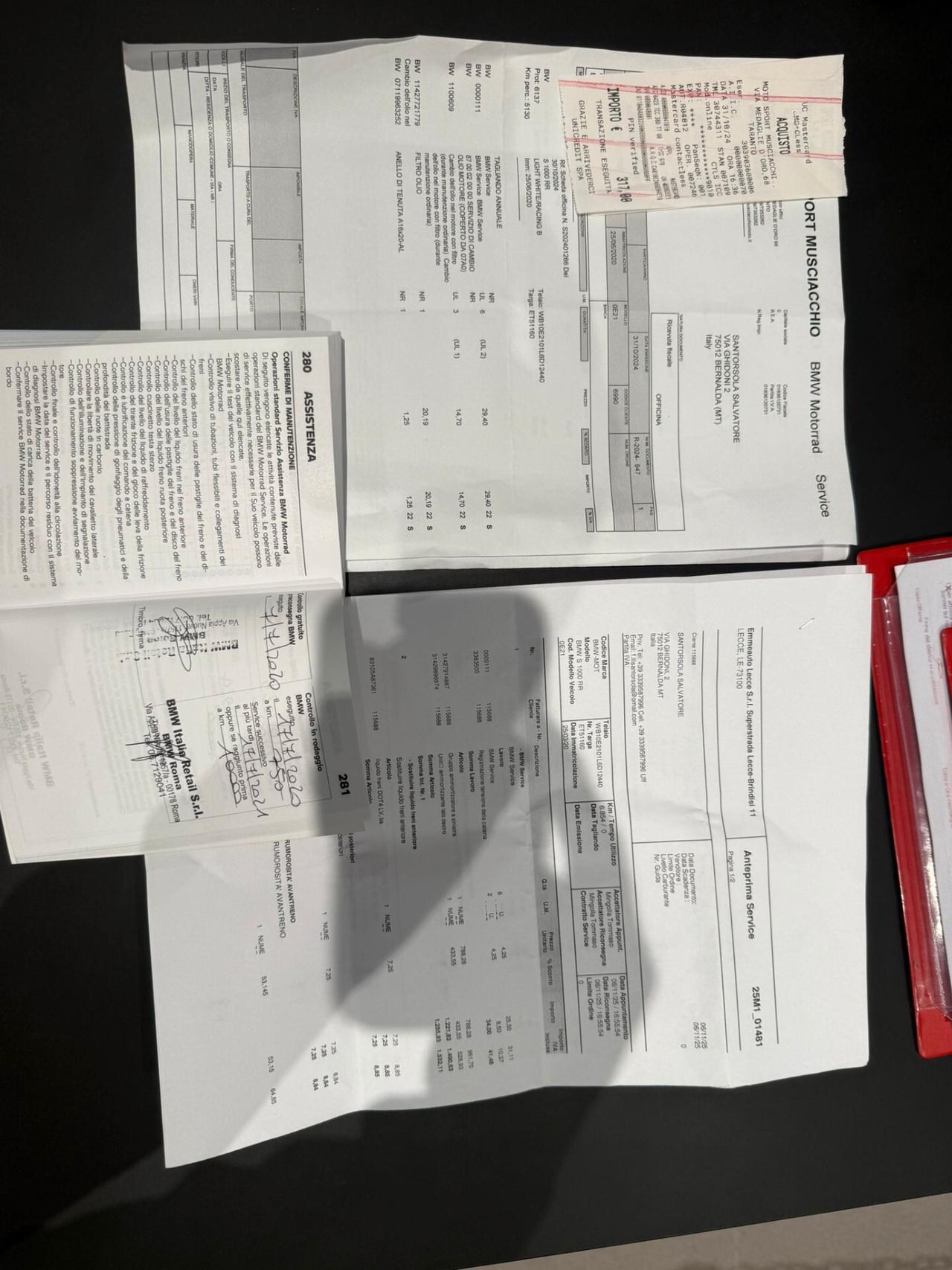 Bmw S 1000 RR M MOTORSPORT UNICO PROPRIETARIO