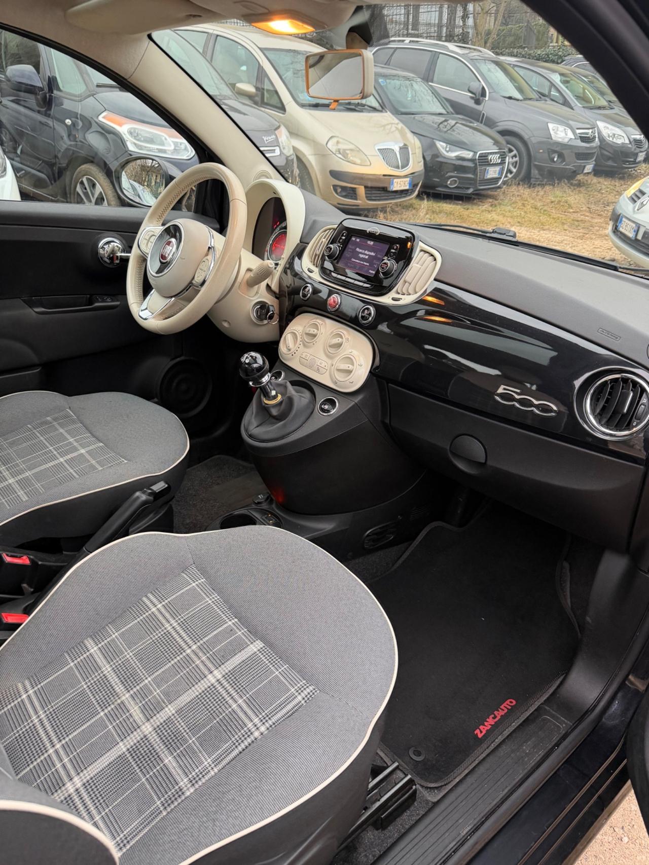 Fiat 500 LOUNGE TETTO KMCERT GARANZ NEOPAT