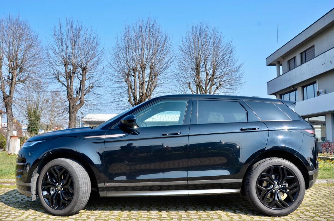 LAND ROVER RANGE ROVER EVOQUE 2.0d i4 MHEV R-DYNAMIC SE AWD 150cv AUT, UFF ITALIANA, SERVICE CON FATTURE, RETROCAMERA, APPLE ANDROID, 20", PERMUTE