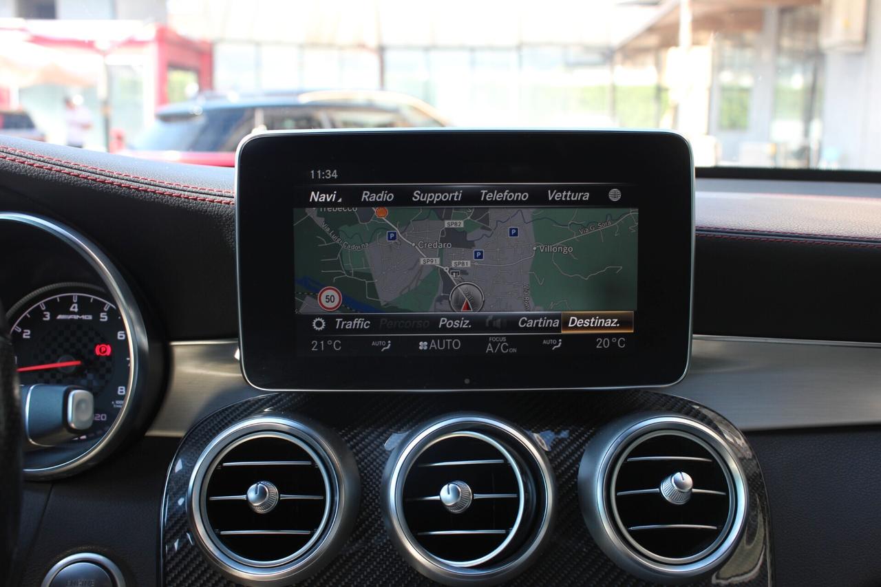 Mercedes-benz GLC Coupè 43 AMG 4MATIC AUTO TETTO PANORAMICO CERCHI AMG 21"