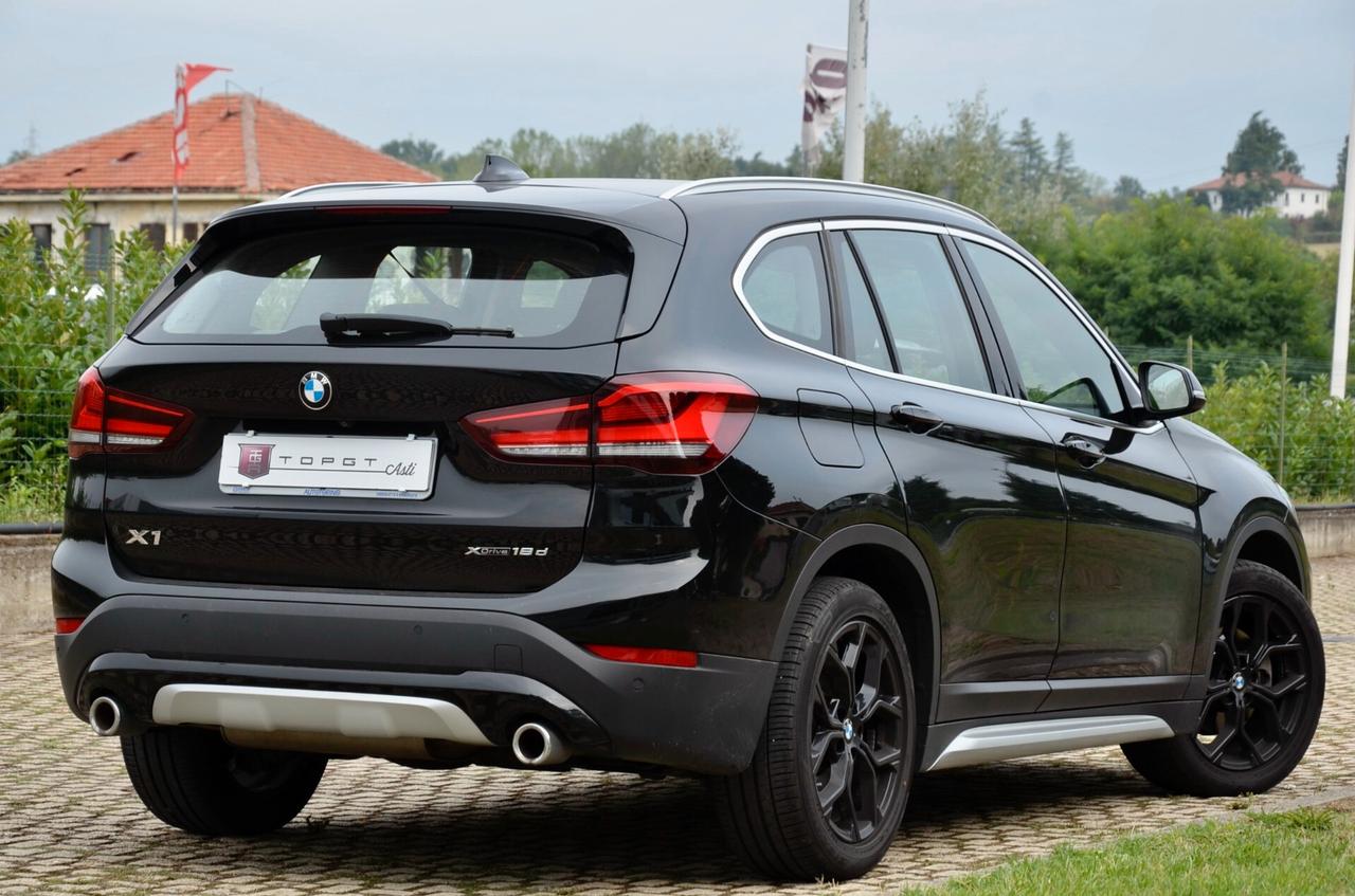 BMW X1 XDRIVE18d XLINE 150cv AUTO, RETYLING, UFF ITALIANA, EURO 6B, FARI FULL LED, RETROCAMERA, NAVI, APPLE, PERMUTE