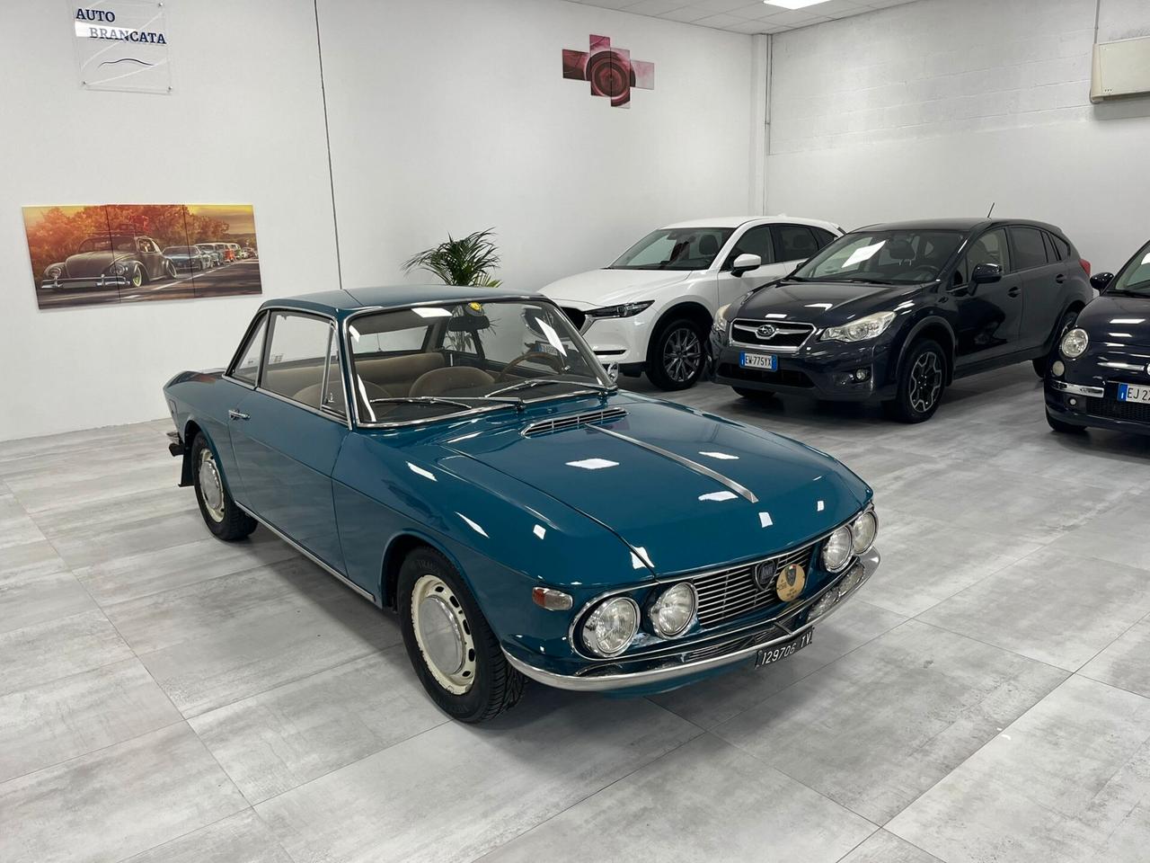 Lancia Fulvia 1^ serie leva lunga TARGA ORO