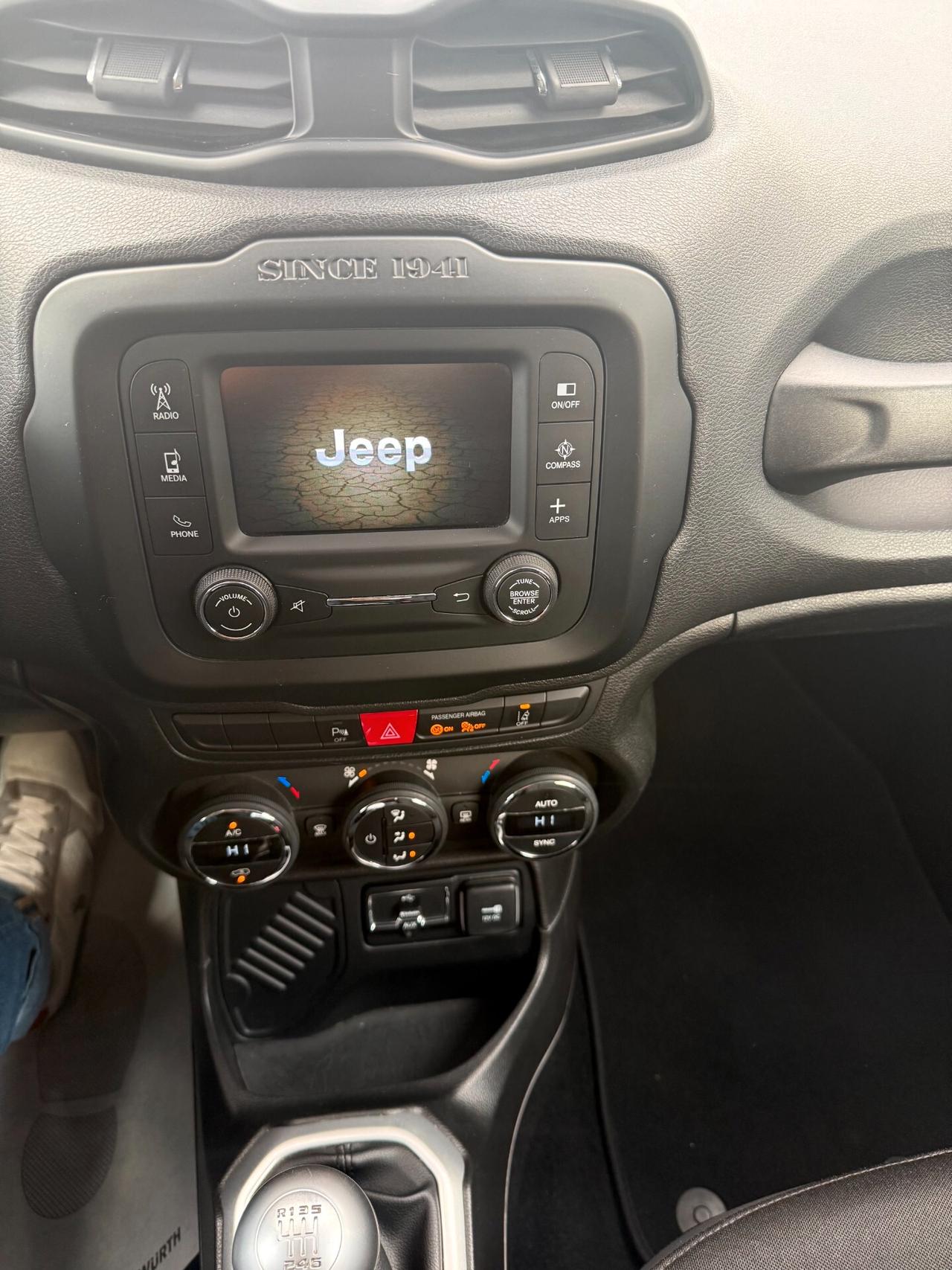 "PERFETTA" Jeep Renegade 1.6 Mjt 120 CV Limited