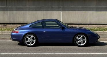 Porsche 996 911 carrera 2 manuale raro blu zenith book service