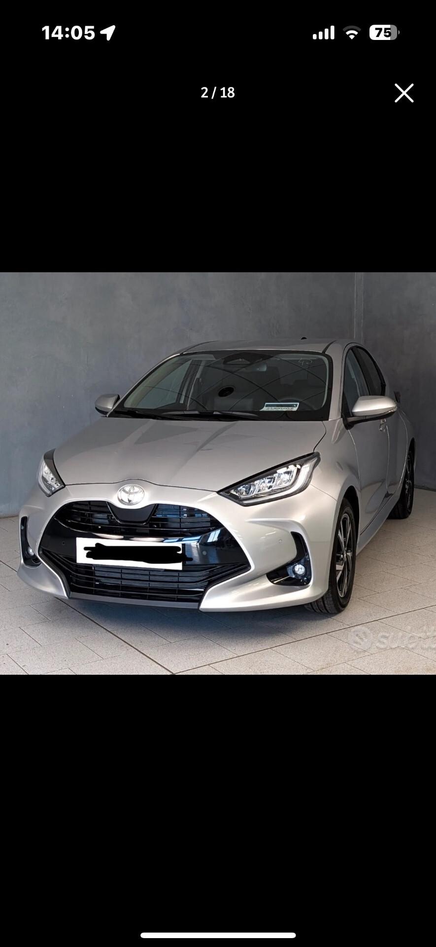 Toyota Yaris 1.5 130 Hybrid 5 porte Lounge