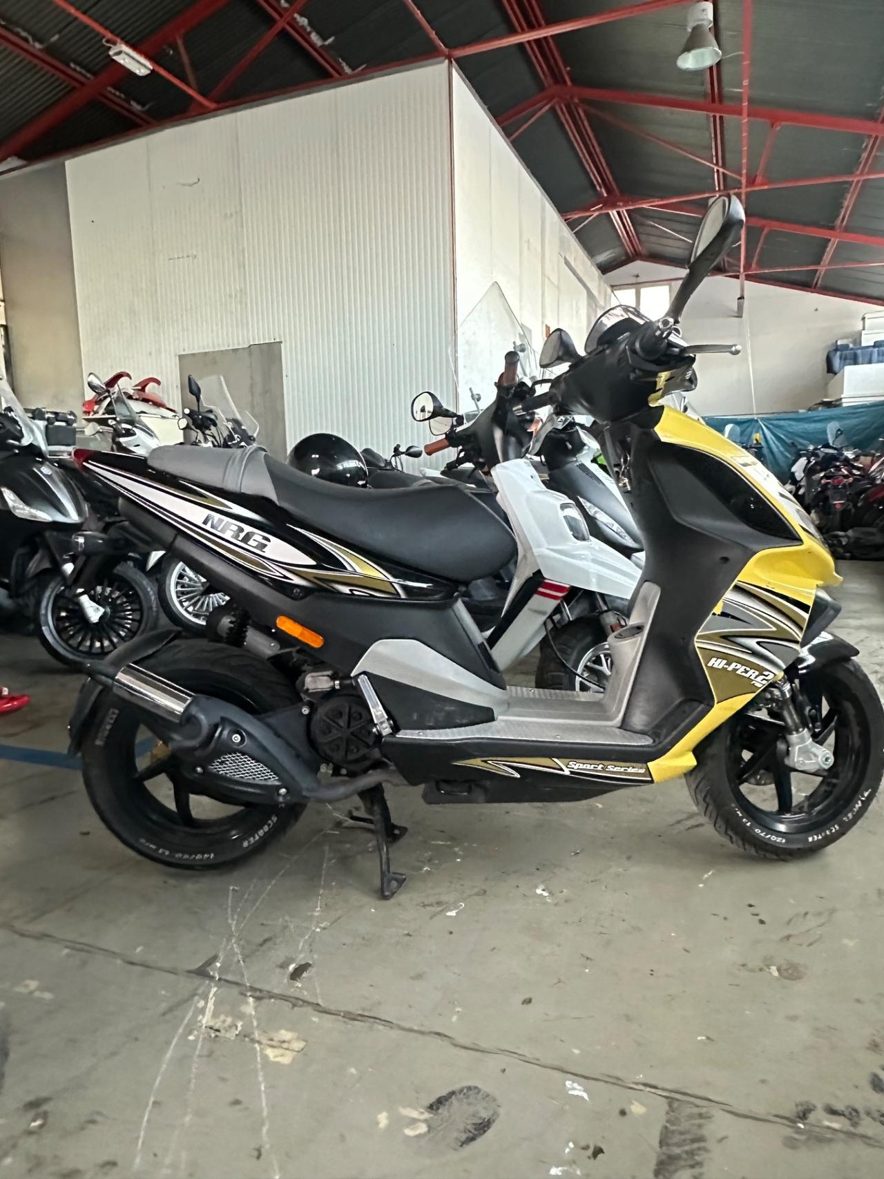 Piaggio NRG Power DD LIME YELLOW