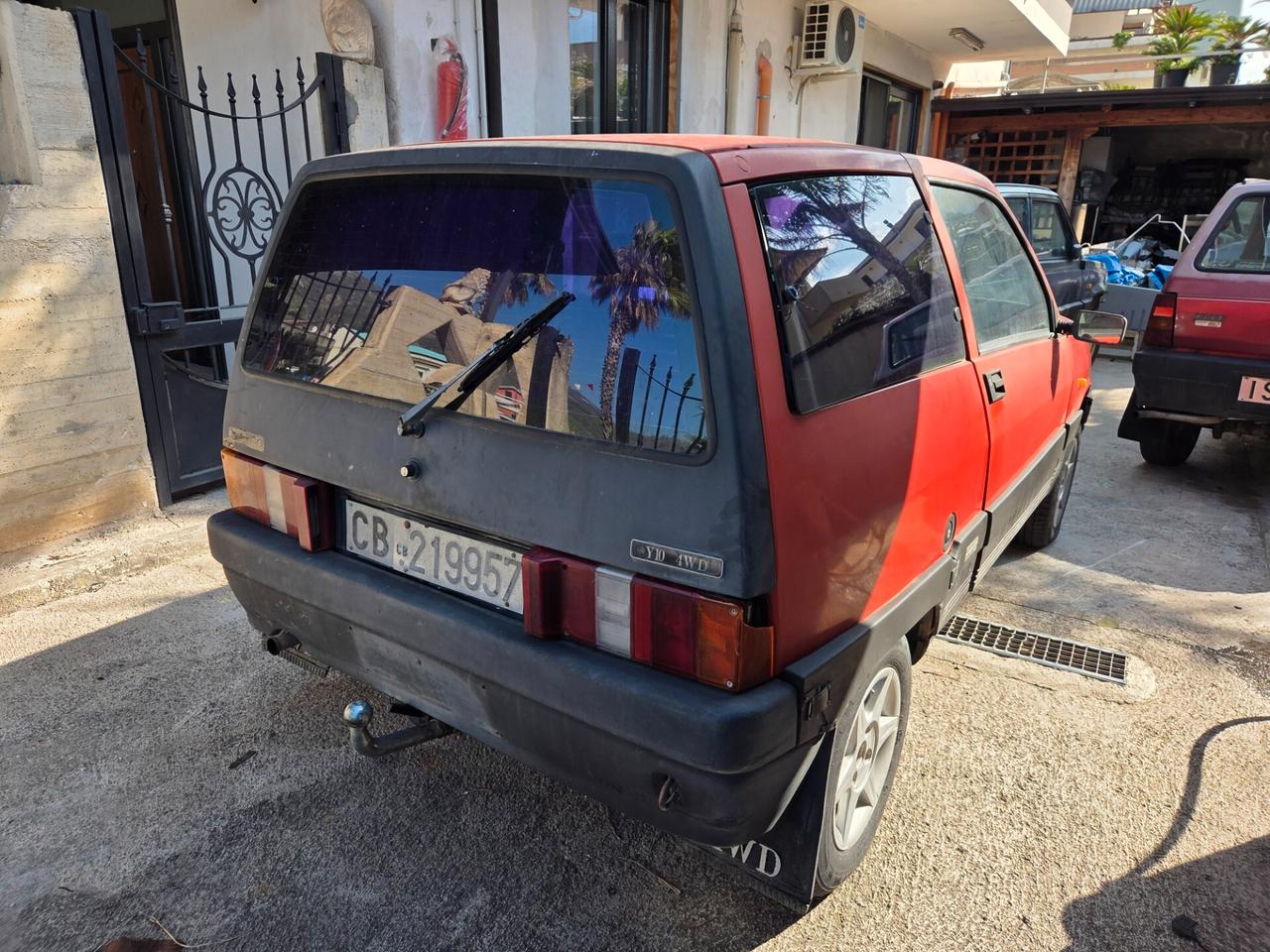 Lancia Ypsilon 4x4 GANCIO TRAINO