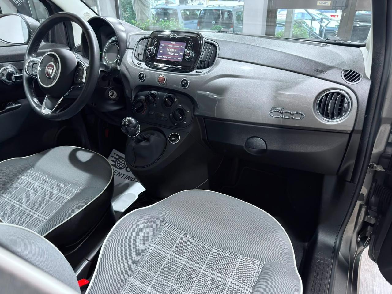 FIAT 500 1.2 69cv 89.000km 2018 TETTO PANORAMICO