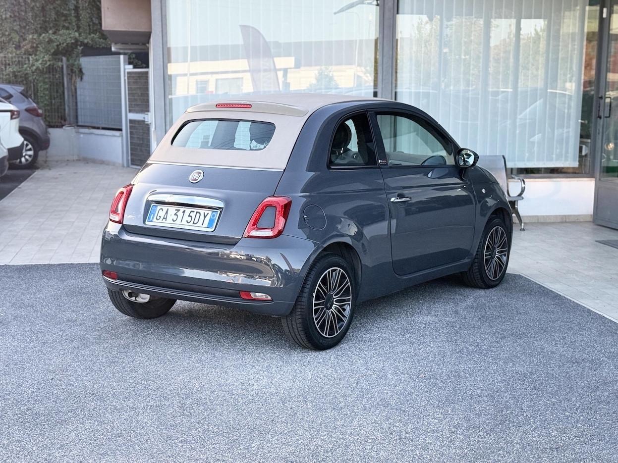 Fiat 500 1.2 Benzina 69CV E6 Neo. Cabrio - 2020