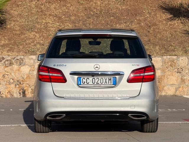 MERCEDES-BENZ B 200 D PREMIUM EDITION+PACK BLACK+F1+PELLE TOT+CARBONIO