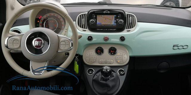 FIAT 500 1.2 Lounge Navy Ok NeoPatentati