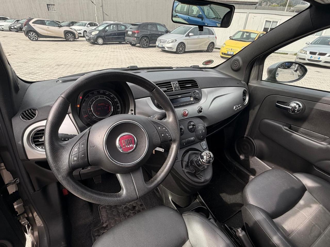 Fiat 500 SPORT TETTO APRIBILE PELLE 2012