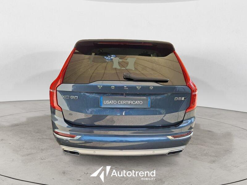 Volvo XC90 D5 235 + 14 CV AWD Automatica NAVI LED Inscription 7 posti