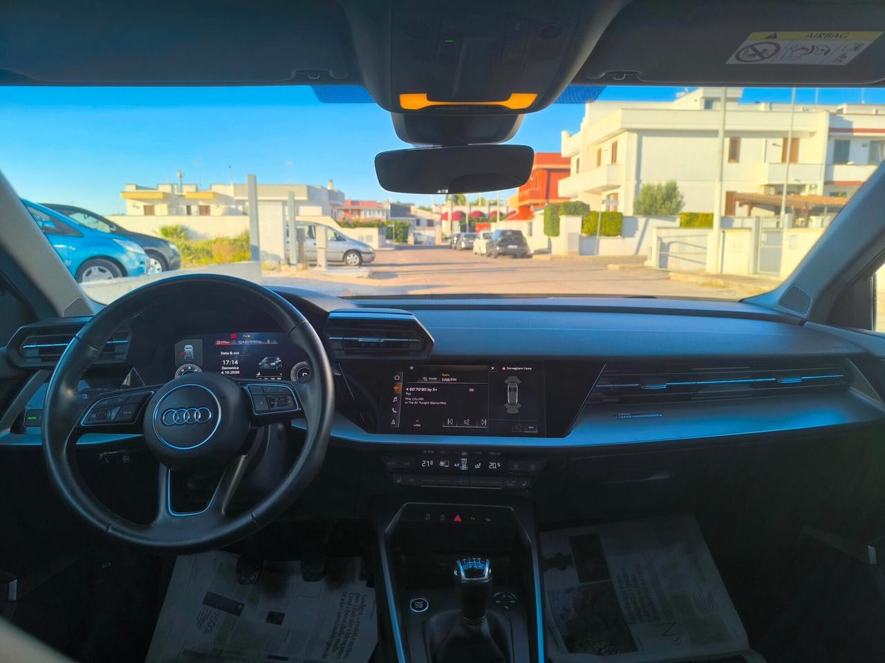 AUDI A3 2.0 TDI 116cv 05/2021 km49000 TAGLIANDI AUDI PELLE/NAV PLUS