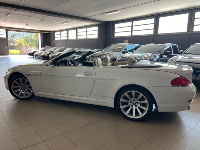 BMW 650 i Cabrio 367CV ! 1 PROPRIETARIO ! BIANCA ORIGINAL