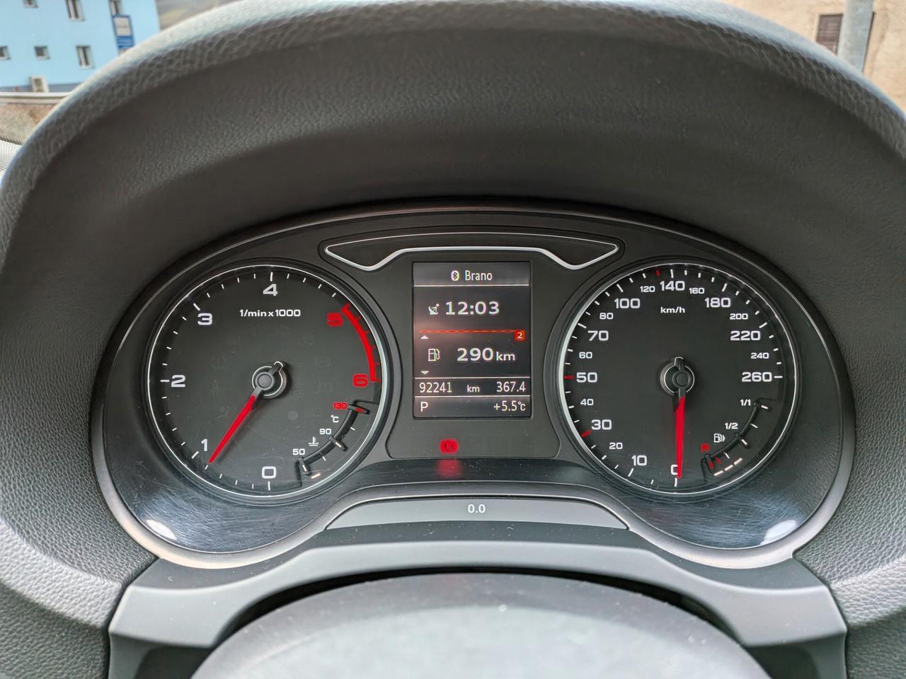 AUDI A3 SPORTBACK 1.6 TDI 105CV S-TRONIC