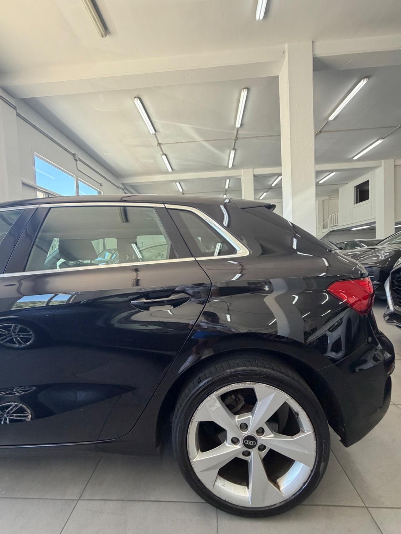 Audi A3 SPB 30 TDI S tronic line FINANZIABILE