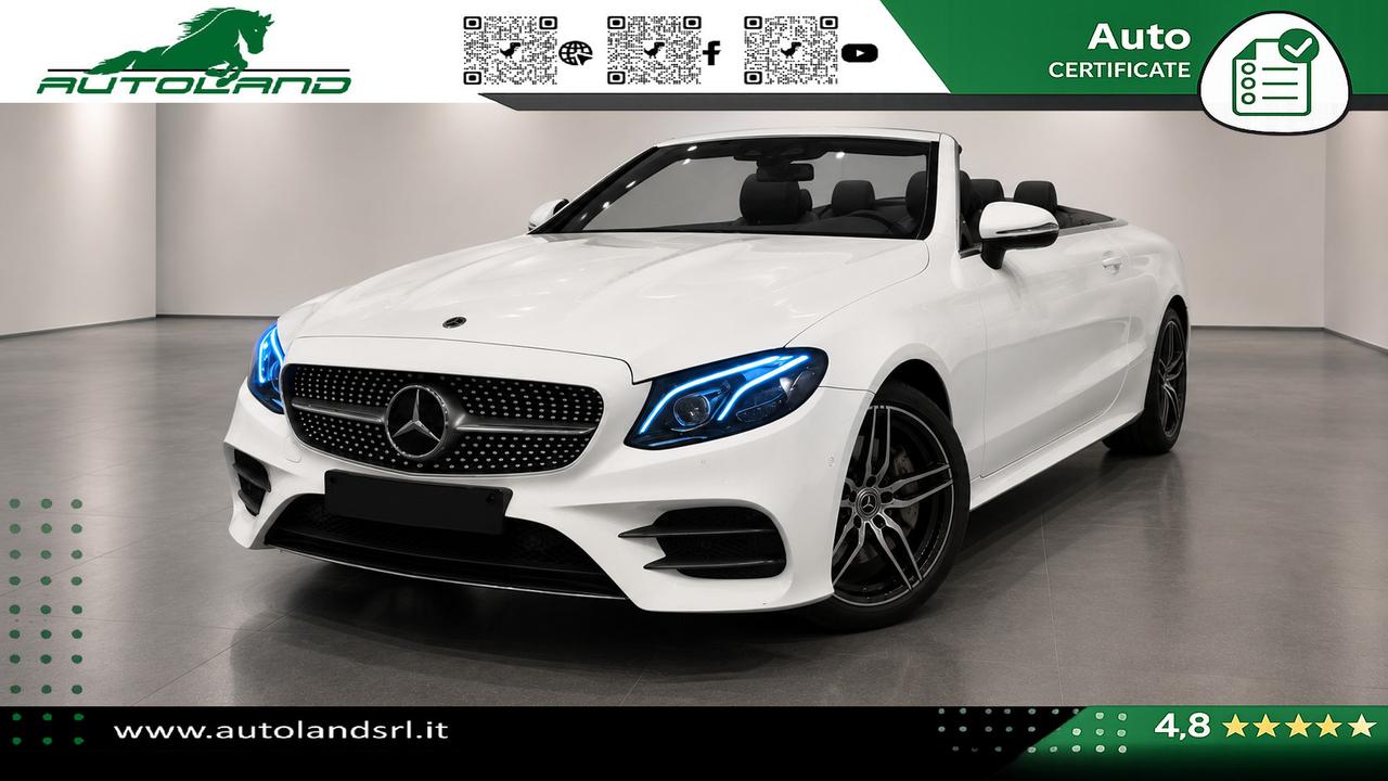 Mercedes E 220 Premium Plus 9G-Tronic Plus Cabrio