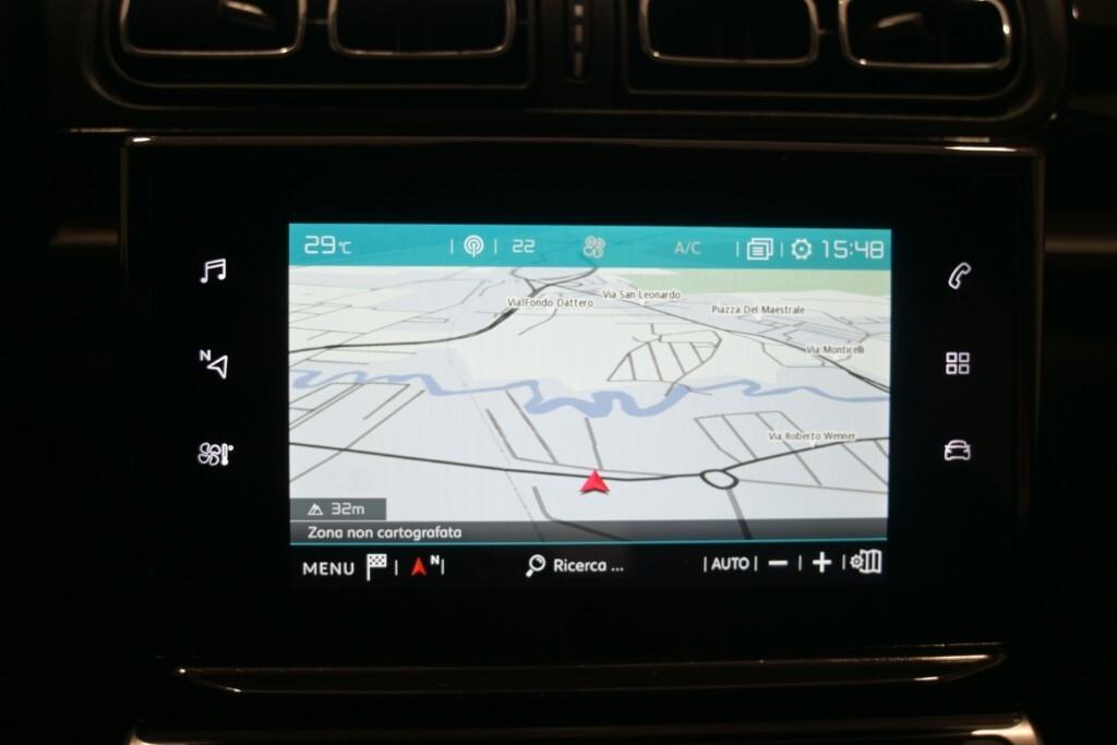 CITROEN C3 1.2 PURETECH 83CV SeS SHINE ( FARI LED - CRUISE - NAVI - MIRROR - SENSORI POST. - TETTO BICOLORE )