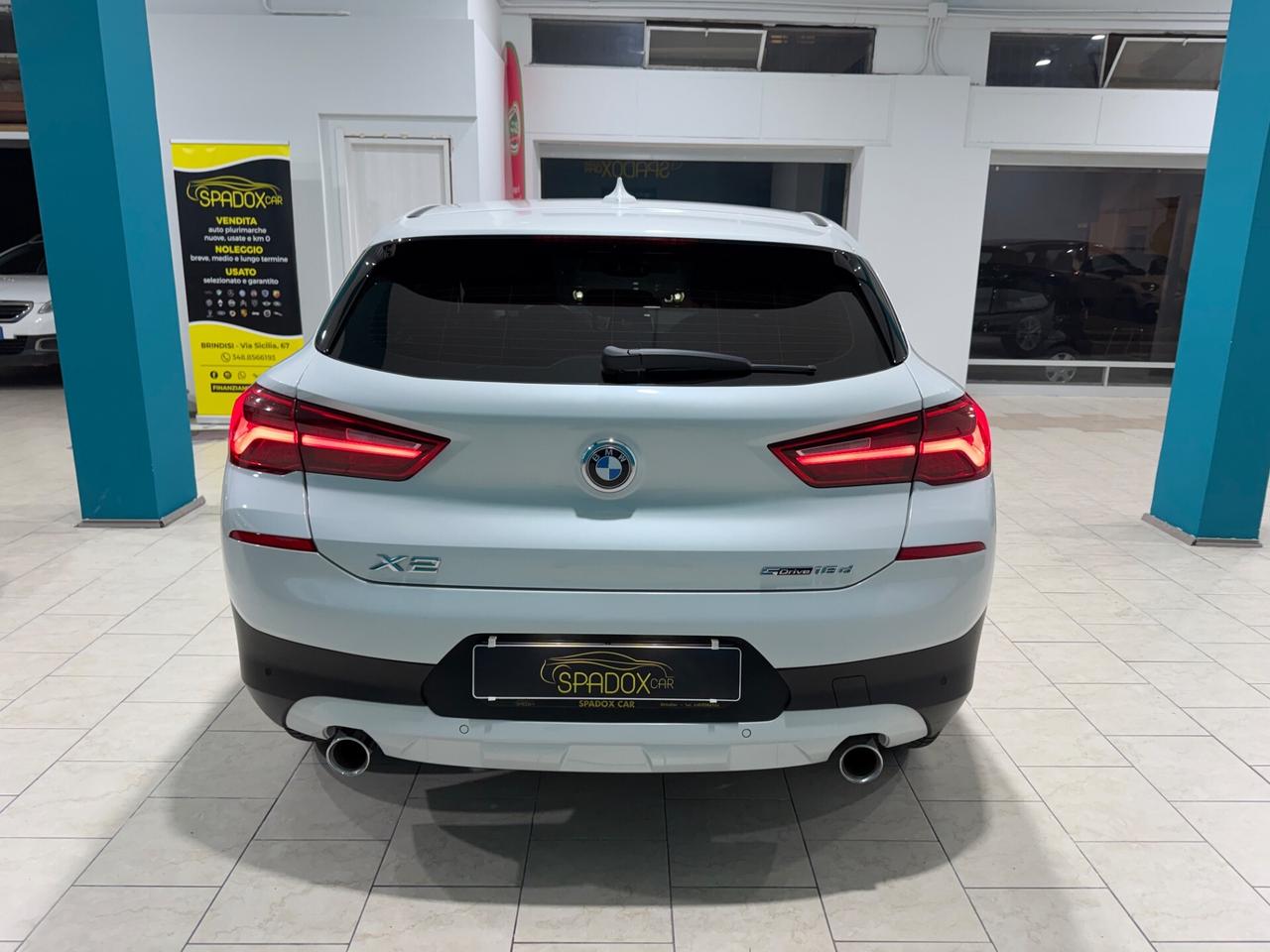 BMW X2 S DRIVE 18D 2019 *KM CERTIFICATI BMW
