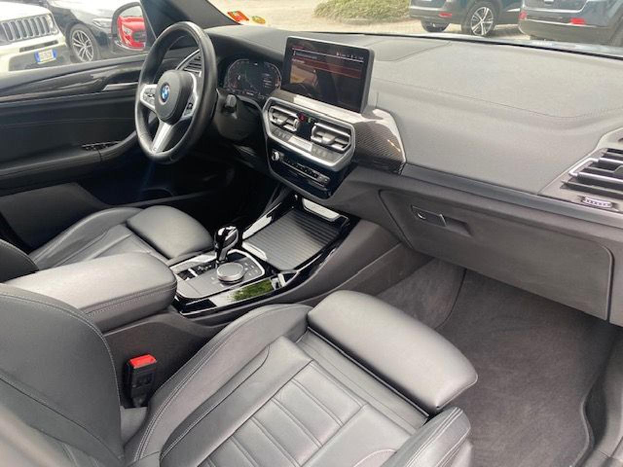 BMW X3 xDrive20d 48v Msport Pelle tetto Carbonio