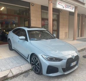 Bmw 420d GC xdrive 48V Msport TETTO NAVY PELLE 19' LED 360