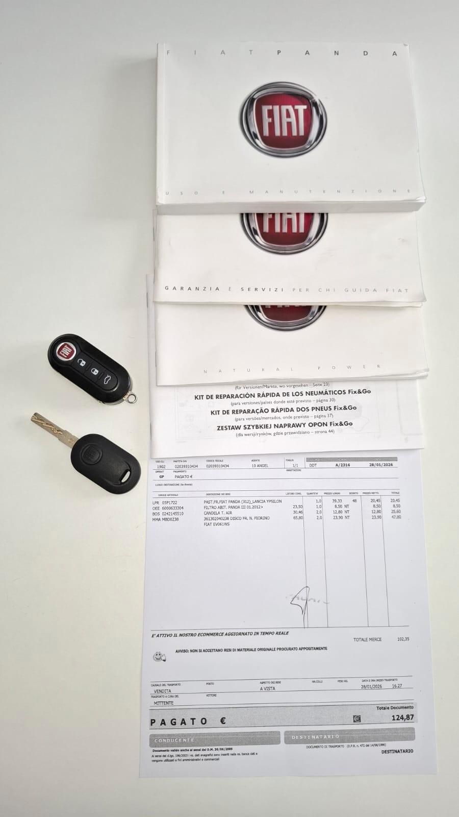 Fiat Panda 0.9 TwinAir Turbo Natural Power Lounge