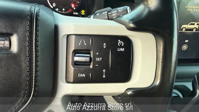 Land Rover Defender 90 3.0D I6 300CV AWD Auto X | IVA, UNIPRO, TAGLIANDI, UFF.ITA, TETTO, 22'', ACC