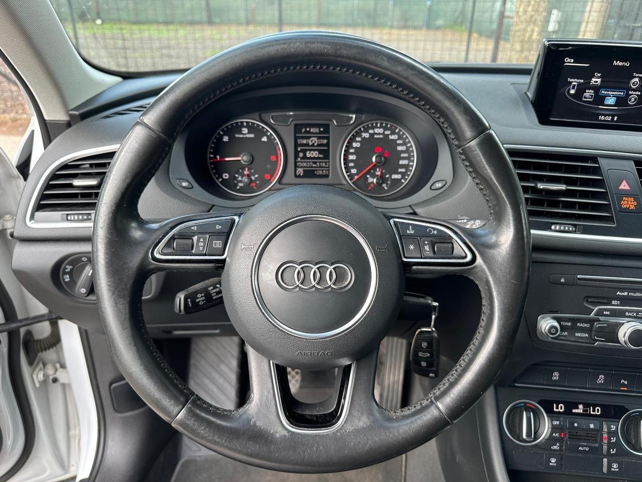 Audi Q3 2.0 TDI 150 CV Sport GARANZIA 12 MESI FULL LED NAVIGATORE PDC CLIMA AUTOMATICO