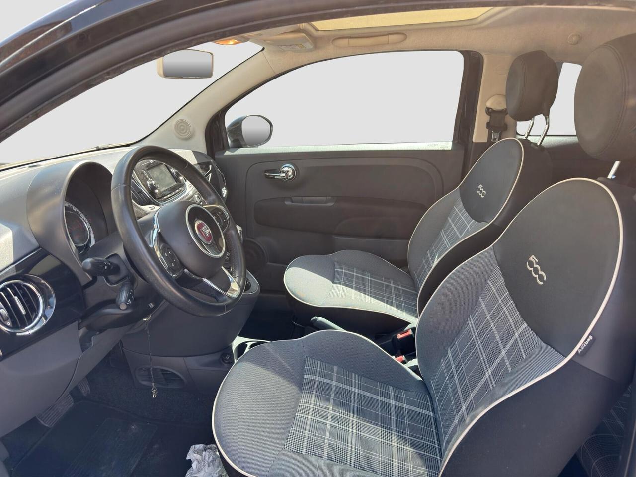 Fiat 500 1.2 69cv Lounge dualogic automatica Tetto 2017