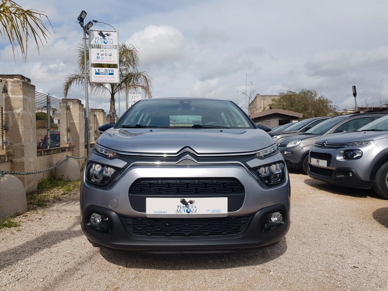 Citroen C3 1.2 Feel 83 cv Navy Led Sensori Cruise