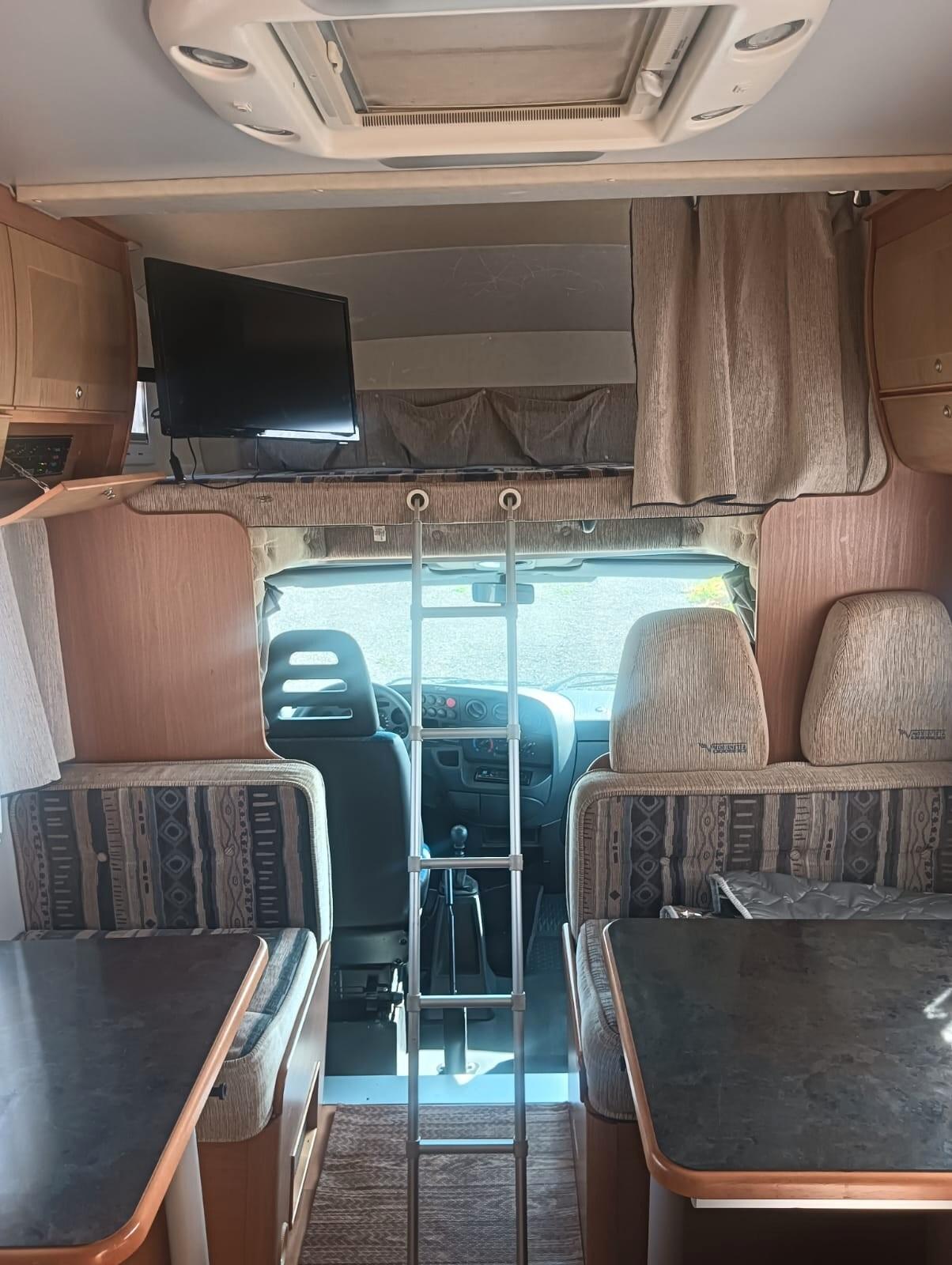 Iveco daily camper mansardato