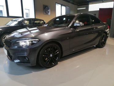 Bmw 220d Coupé M Sport Manuale Ful Led ecc Km 88770