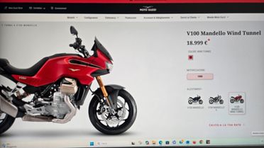 Moto Guzzi V100 WIND TUNEL EURO 5 +